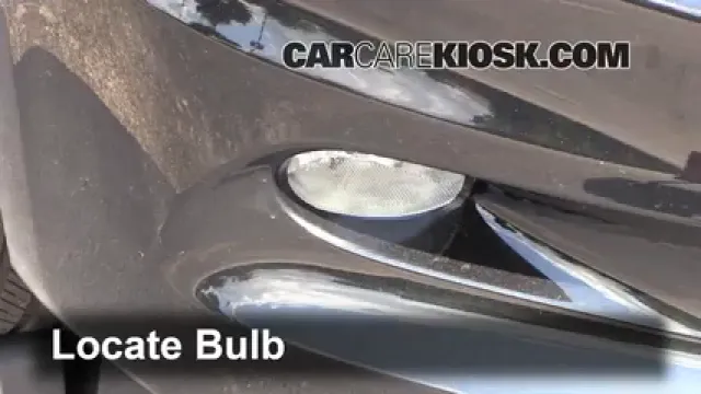 2012 Honda Accord EX-L 3.5L V6 Sedan Éclairage Feu antibrouillard (remplacer l'ampoule)